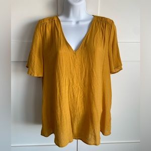 Nanette Lepore Yellow Blouse